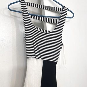 Maxi dress! Super soft. Comfy. Navy and white.